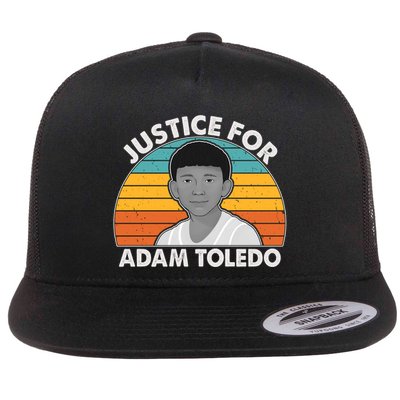 Justice For Adam Toledo Vintage Flatbill Hat