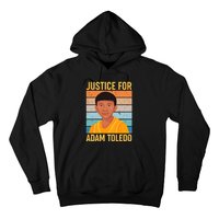 Justice For Adam Toledo Vintage Poster Hoodie