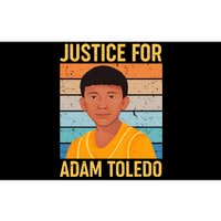 Justice For Adam Toledo Vintage Poster Bumper Sticker