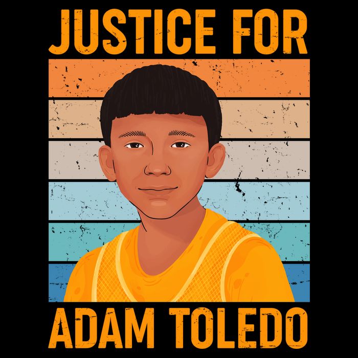 Justice For Adam Toledo Vintage Poster Mug