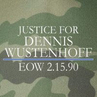 Justice For Dennis Wustenhoff EOW 2-15-90 Legacy Tie Dye Trucker Hat