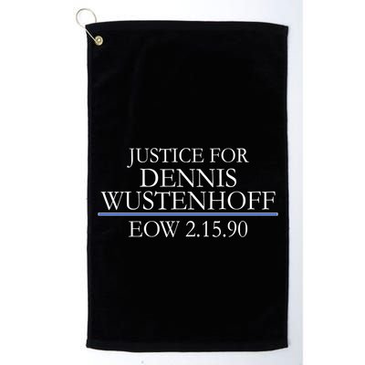Justice For Dennis Wustenhoff EOW 2-15-90 Golf Towel