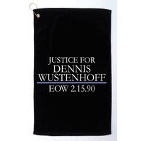 Justice For Dennis Wustenhoff EOW 2-15-90 Golf Towel