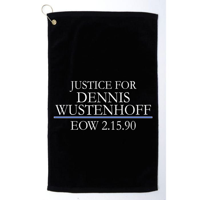 Justice For Dennis Wustenhoff EOW 2-15-90 Golf Towel