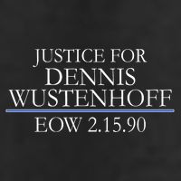 Justice For Dennis Wustenhoff EOW 2-15-90 Golf Towel