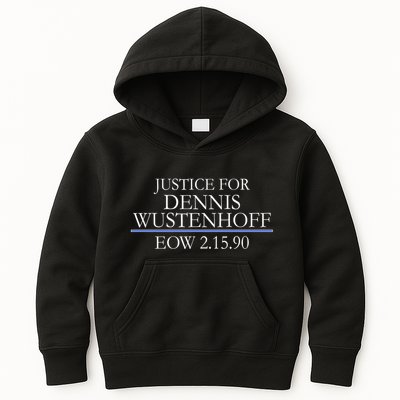 Justice For Dennis Wustenhoff EOW 2-15-90 Kids Hoodie
