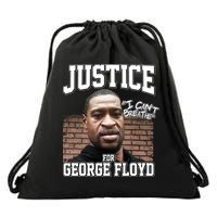 Justice For George Floyd BLM Drawstring Bag