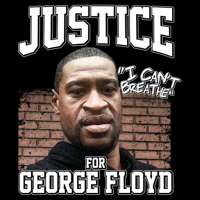 Justice For George Floyd BLM Drawstring Bag