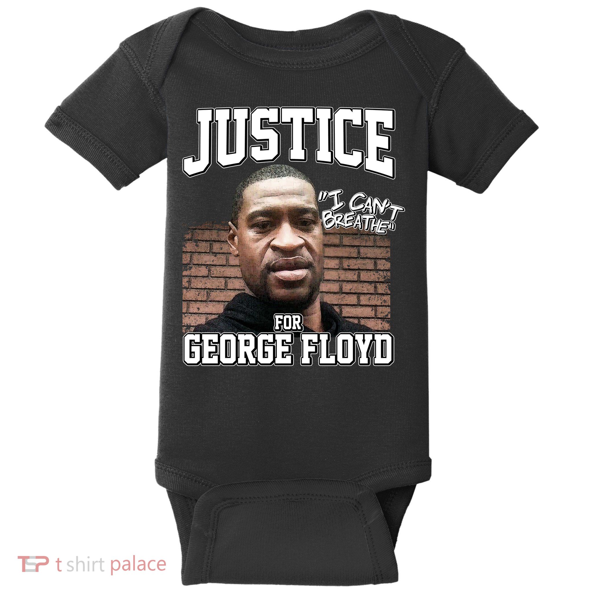 Justice For George Floyd BLM Baby Bodysuit
