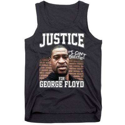 Justice For George Floyd BLM Tank Top