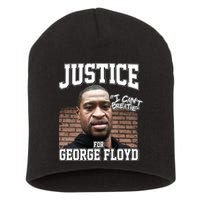 Justice For George Floyd BLM Short Acrylic Beanie