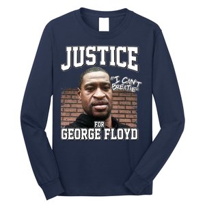 Justice For George Floyd BLM Long Sleeve Shirt