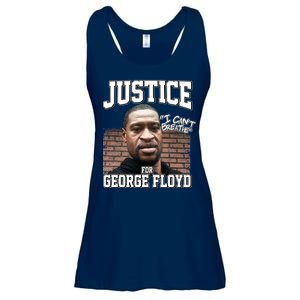 Justice For George Floyd BLM Ladies Essential Flowy Tank