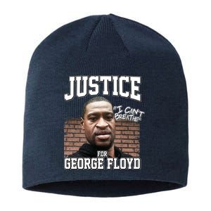 Justice For George Floyd BLM Sustainable Beanie