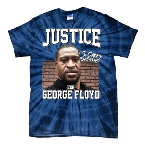 Justice For George Floyd BLM Tie-Dye T-Shirt