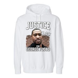 Justice For George Floyd BLM Garment-Dyed Fleece Hoodie