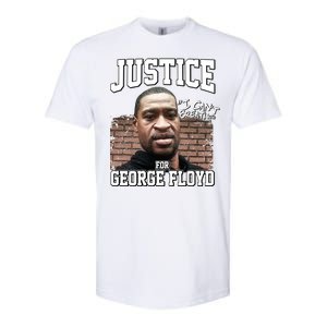 Justice For George Floyd BLM Softstyle CVC T-Shirt