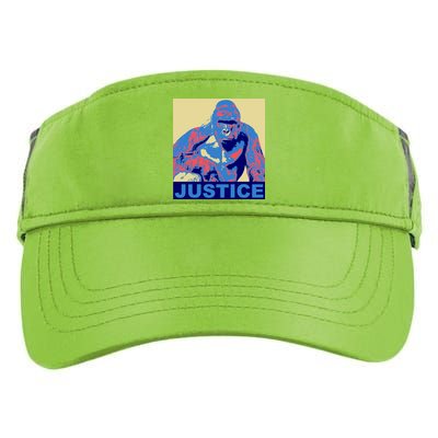 Justice For Harambe RIP Poster Adult Drive Performance Visor