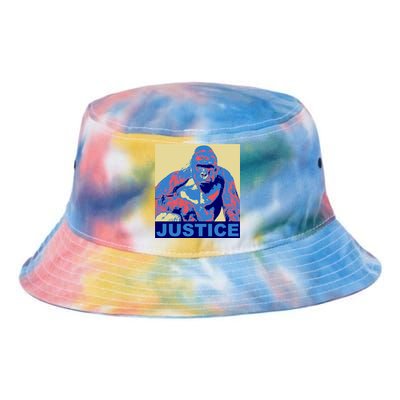 Justice For Harambe RIP Poster Tie Dye Newport Bucket Hat