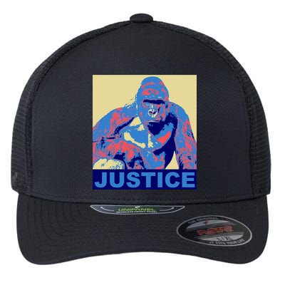 Justice For Harambe RIP Poster Flexfit Unipanel Trucker Cap