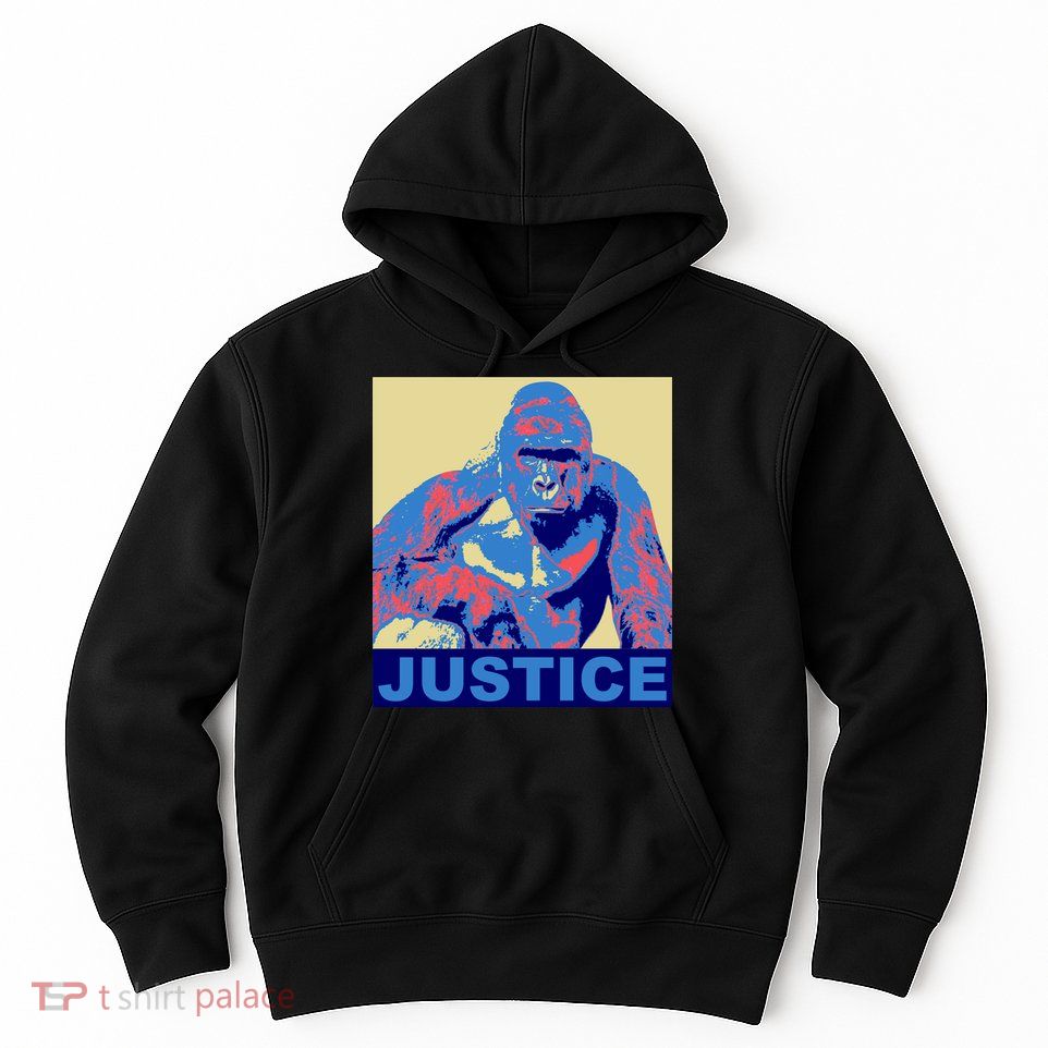 Justice For Harambe RIP Poster Hoodie