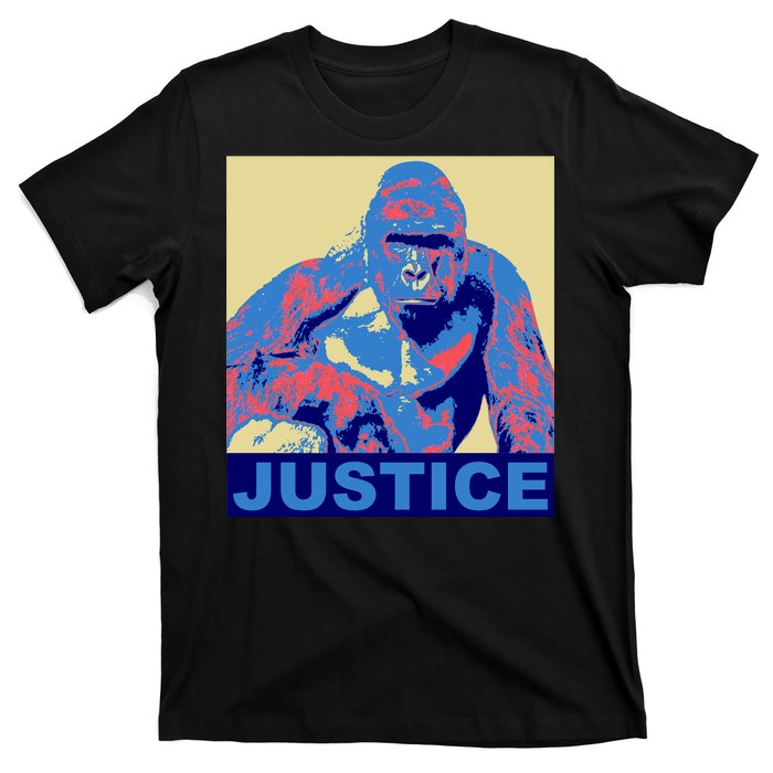 Justice For Harambe RIP Poster T-Shirt