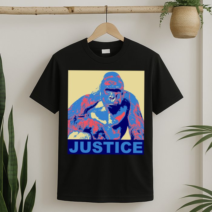 Justice For Harambe RIP Poster T-Shirt