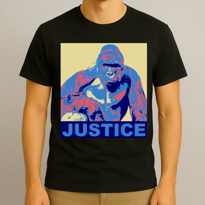 Justice For Harambe RIP Poster T-Shirt