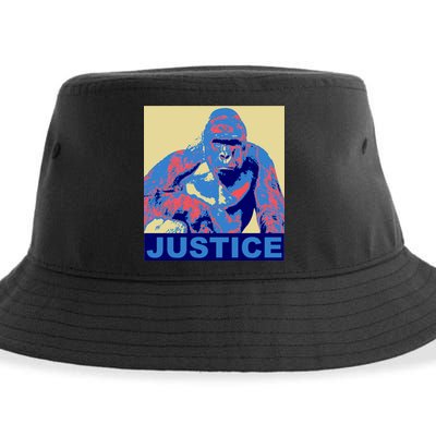 Justice For Harambe RIP Poster Sustainable Bucket Hat