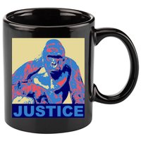 Justice For Harambe RIP Poster 11oz C Handle Ceramic Mug
