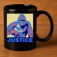 Justice For Harambe RIP Poster 11oz C Handle Ceramic Mug