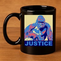 Justice For Harambe RIP Poster 11oz C Handle Ceramic Mug