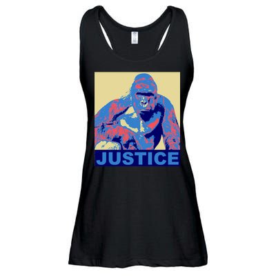 Justice For Harambe RIP Poster Ladies Essential Flowy Tank