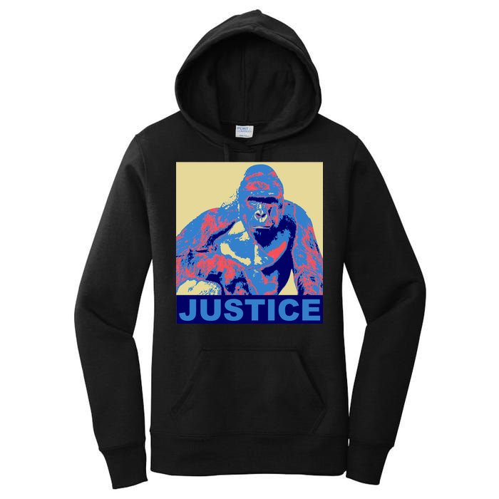 Justice For Harambe RIP Poster Women's Pullover Hoodie