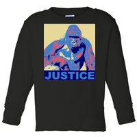 Justice For Harambe RIP Poster Toddler Long Sleeve Shirt