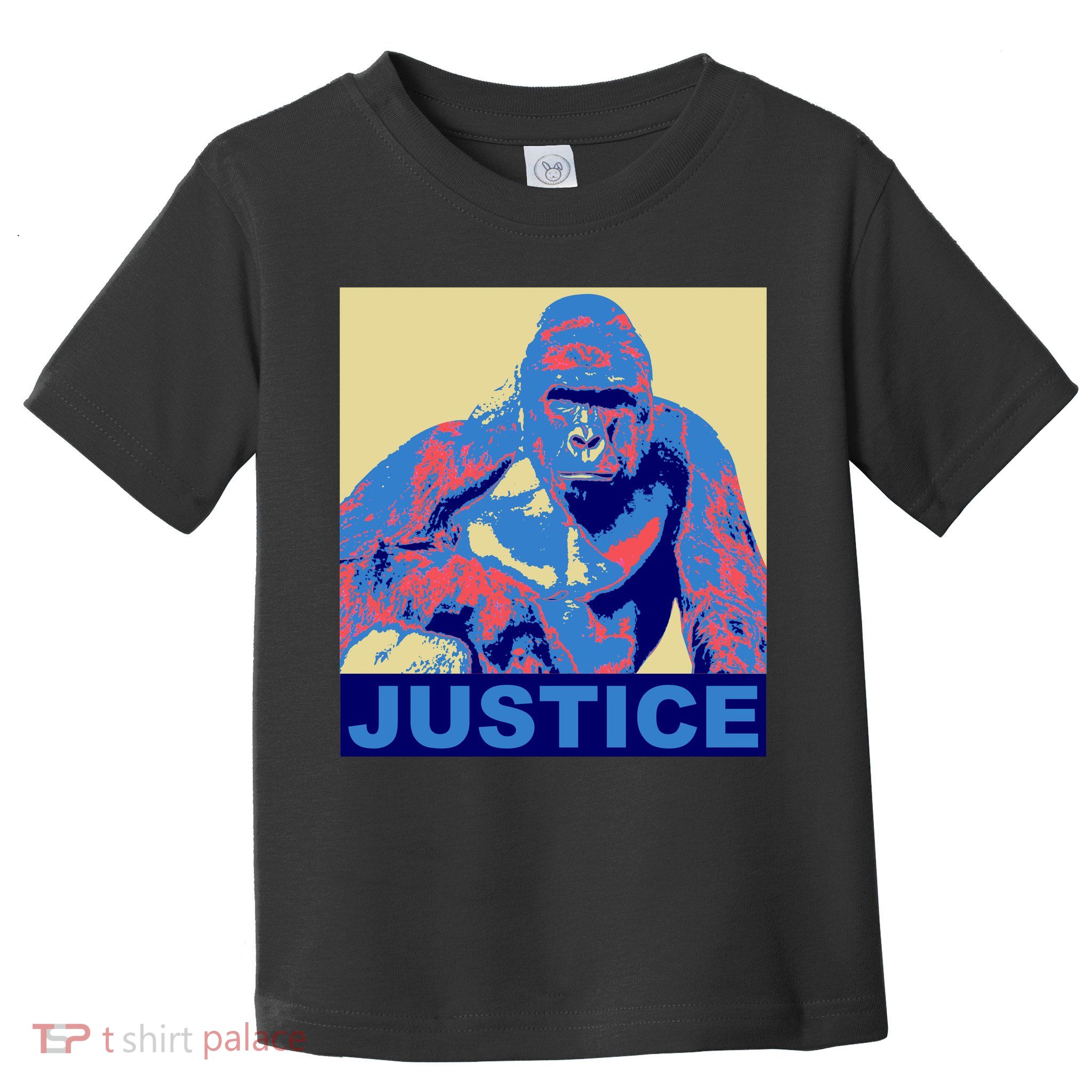 Justice For Harambe RIP Poster Toddler T-Shirt
