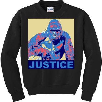 Justice For Harambe RIP Poster Kids Sweatshirt