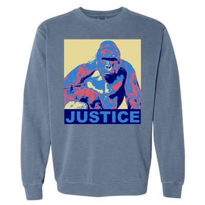 Justice For Harambe RIP Poster Garment-Dyed Sweatshirt