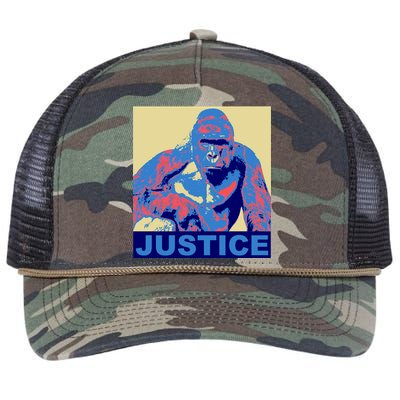 Justice For Harambe RIP Poster Retro Rope Trucker Hat Cap