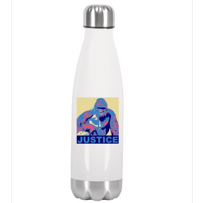 Justice For Harambe RIP Poster Stainless Steel Insulated Water Bottle