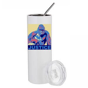 Justice For Harambe RIP Poster Stainless Steel Tumbler