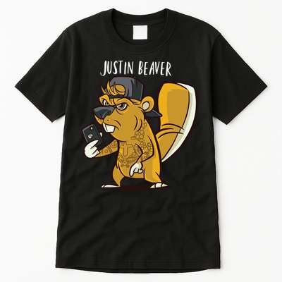 Justin Beaver Tall T-Shirt