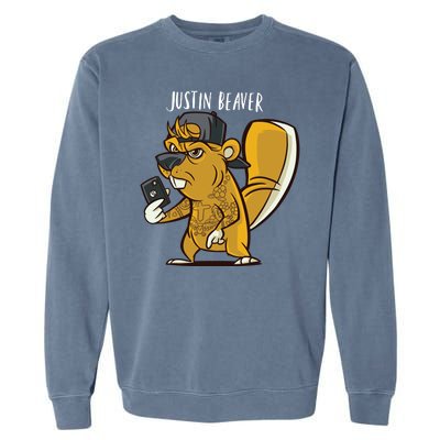 Justin Beaver Garment-Dyed Sweatshirt