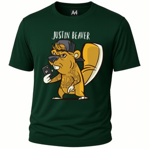 Justin Beaver Cooling Performance Crew T-Shirt