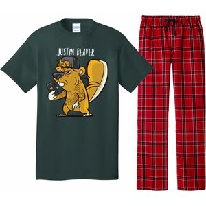 Justin Beaver Pajama Set