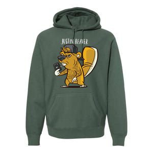 Justin Beaver Premium Hoodie