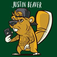 Justin Beaver Magnet
