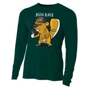 Justin Beaver Cooling Performance Long Sleeve Crew