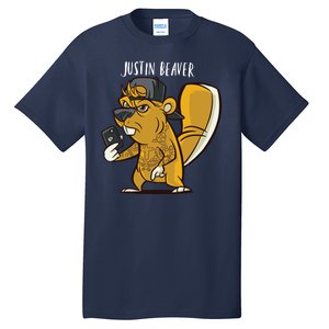 Justin Beaver Tall T-Shirt