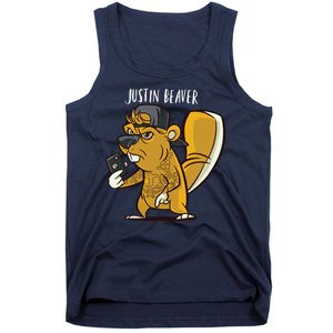 Justin Beaver Tank Top